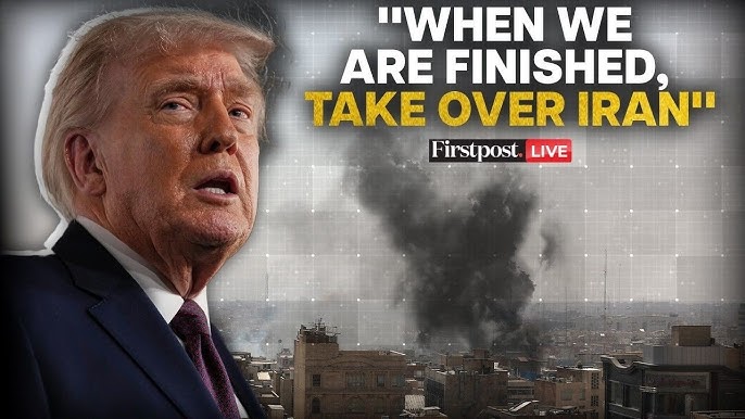 US-Iran War LIVE: US President Donald Trump Issues Statement on US Combat  Operations in Iran - YouTube