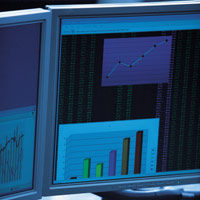 Stock Chart Computer